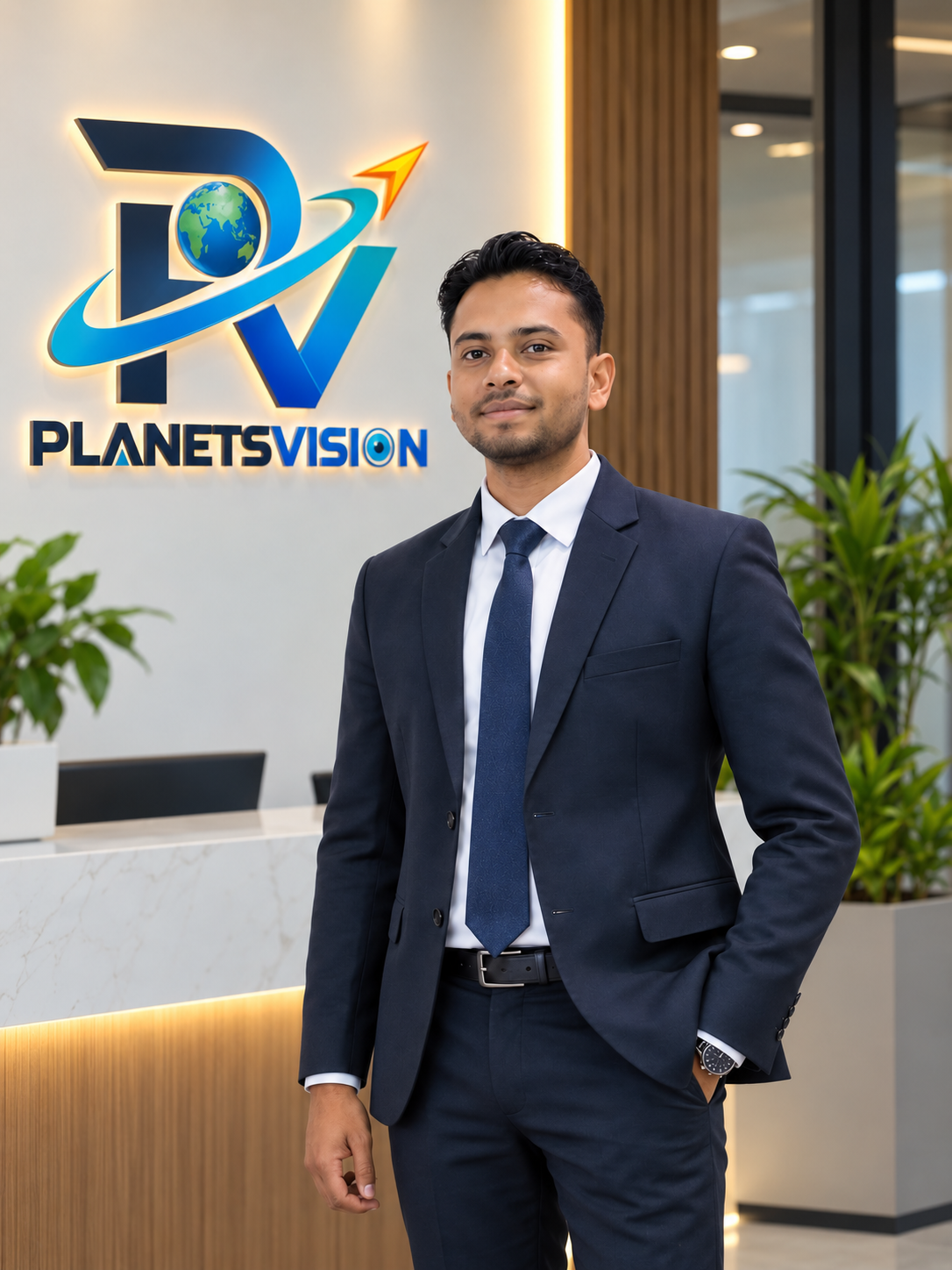 Harkesh Meena, Founder and Managing Director of PlanetsVision